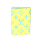 Louis Vuitton Louis Vuitton Lime Monogram Playground Canvas Pocket Organizer