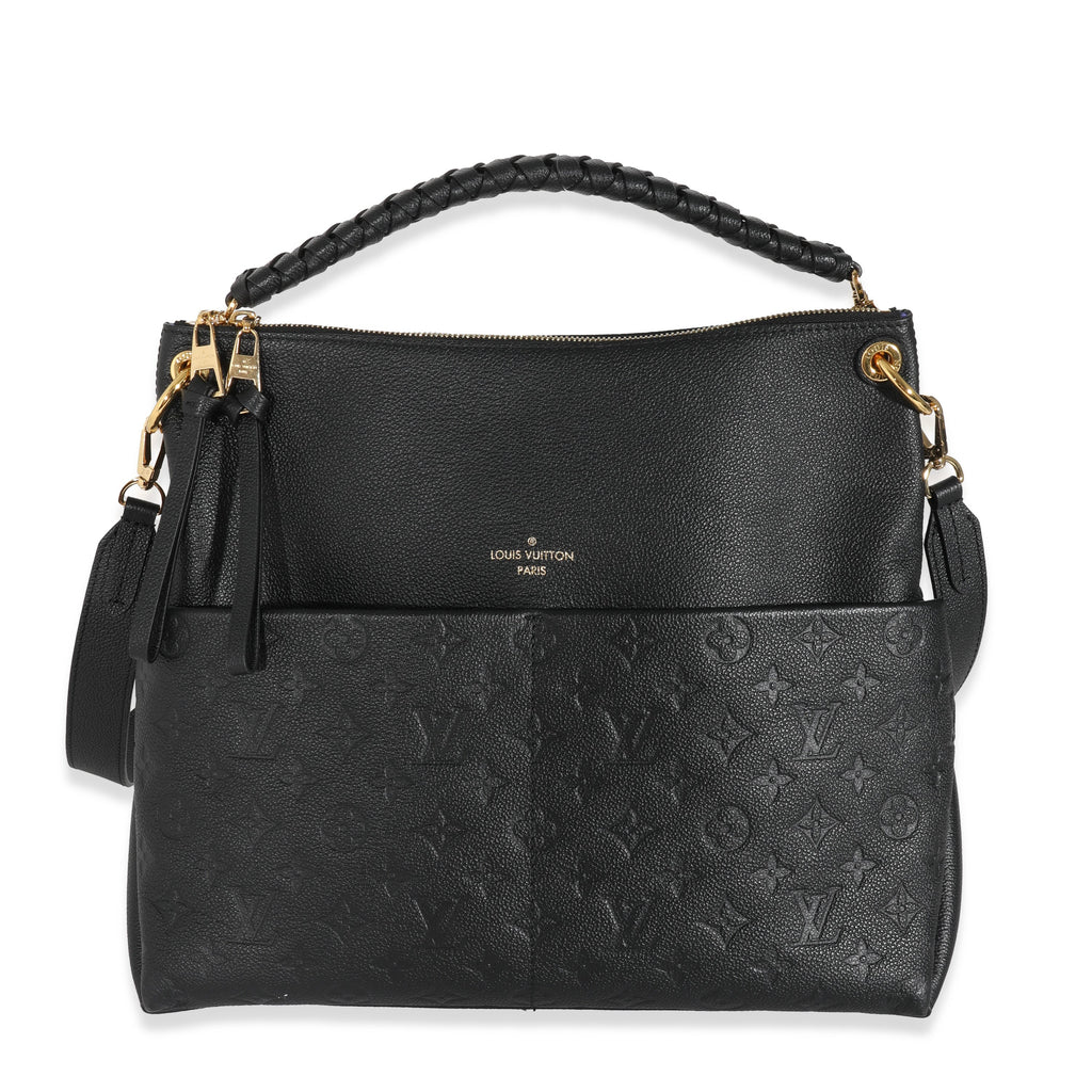 Louis Vuitton Louis Vuitton Black Empreinte Maida Hobo