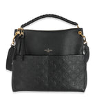 Louis Vuitton Louis Vuitton Black Empreinte Maida Hobo