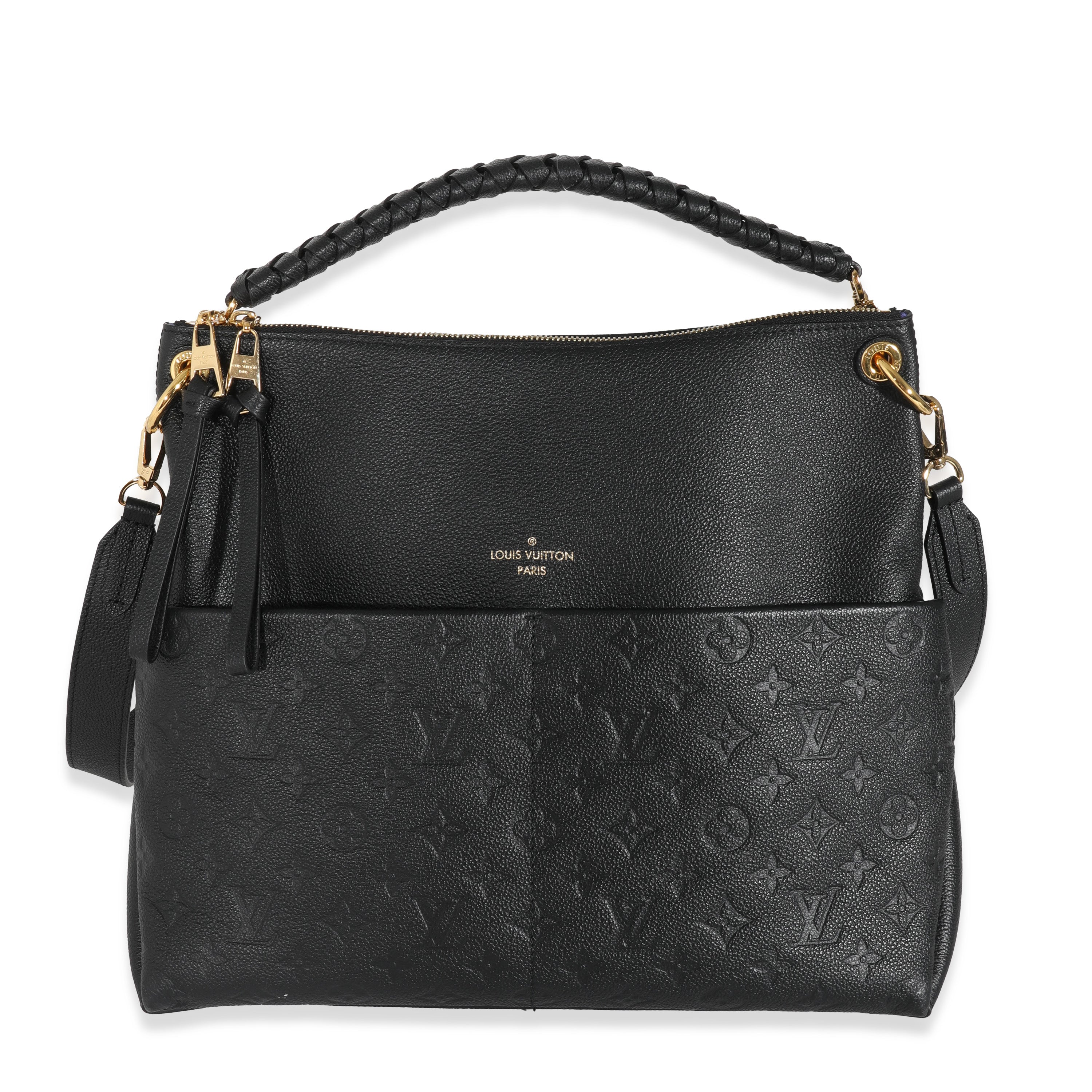 Louis Vuitton Louis Vuitton Black Empreinte Maida Hobo
