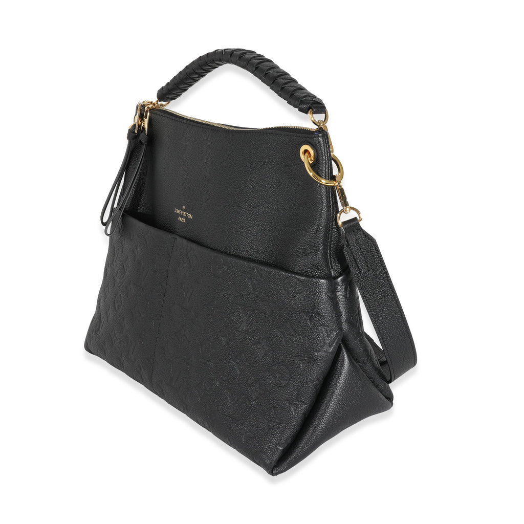 Louis Vuitton Louis Vuitton Black Empreinte Maida Hobo