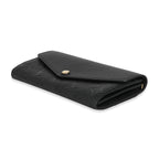 Louis Vuitton Louis Vuitton Black Empreinte Sarah Wallet