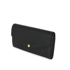 Louis Vuitton Louis Vuitton Black Empreinte Sarah Wallet