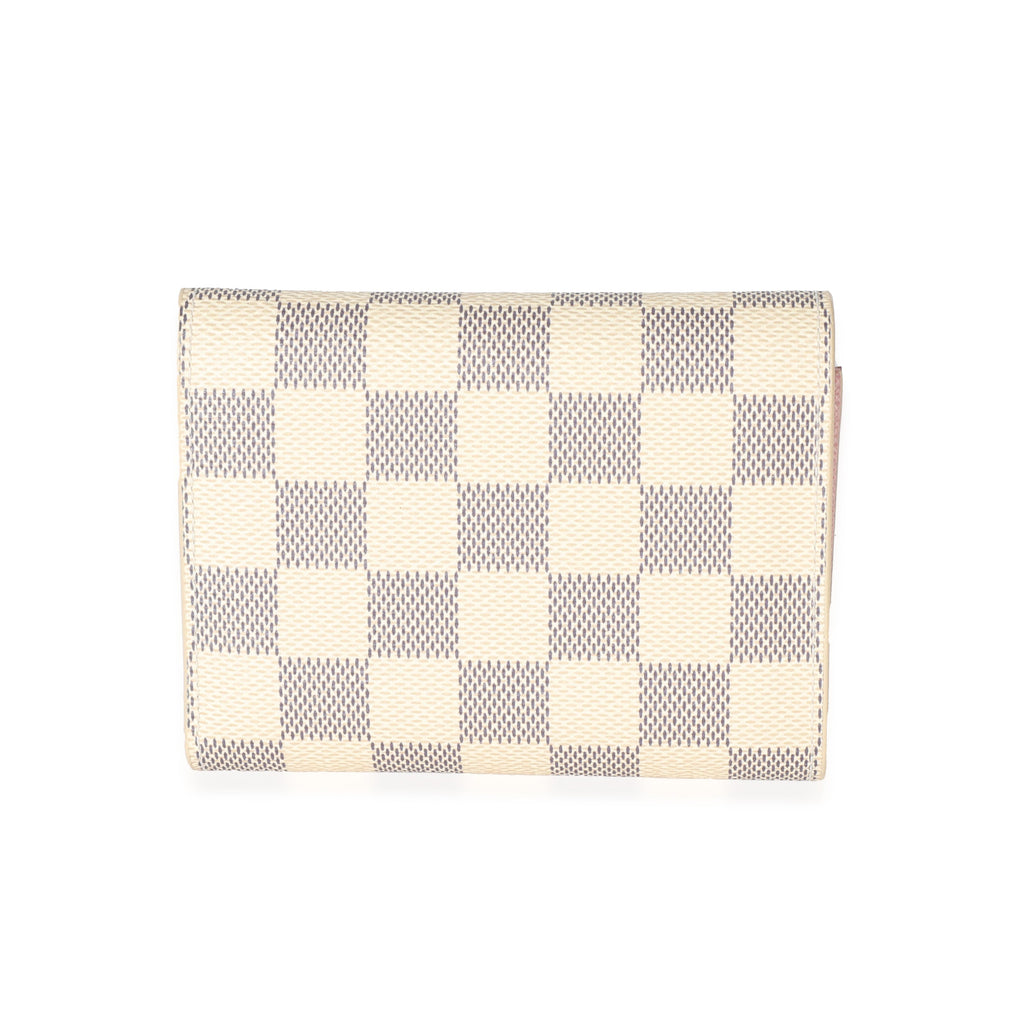 Louis Vuitton Louis Vuitton Damier Azur Canvas Victorine Wallet