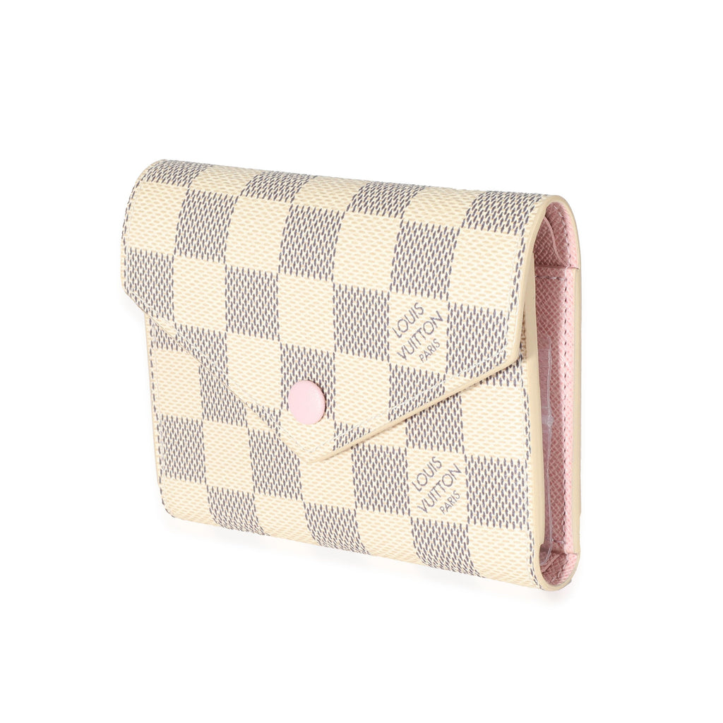 Louis Vuitton Louis Vuitton Damier Azur Canvas Victorine Wallet