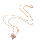 Louis Vuitton Louis Vuitton Color Blossom BB Mother Of Pearl Diamond Star Pendant in 18K RG