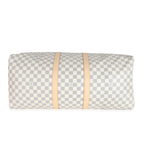Louis Vuitton Louis Vuitton Damier Azur Canvas Keepall Bandoulière 55