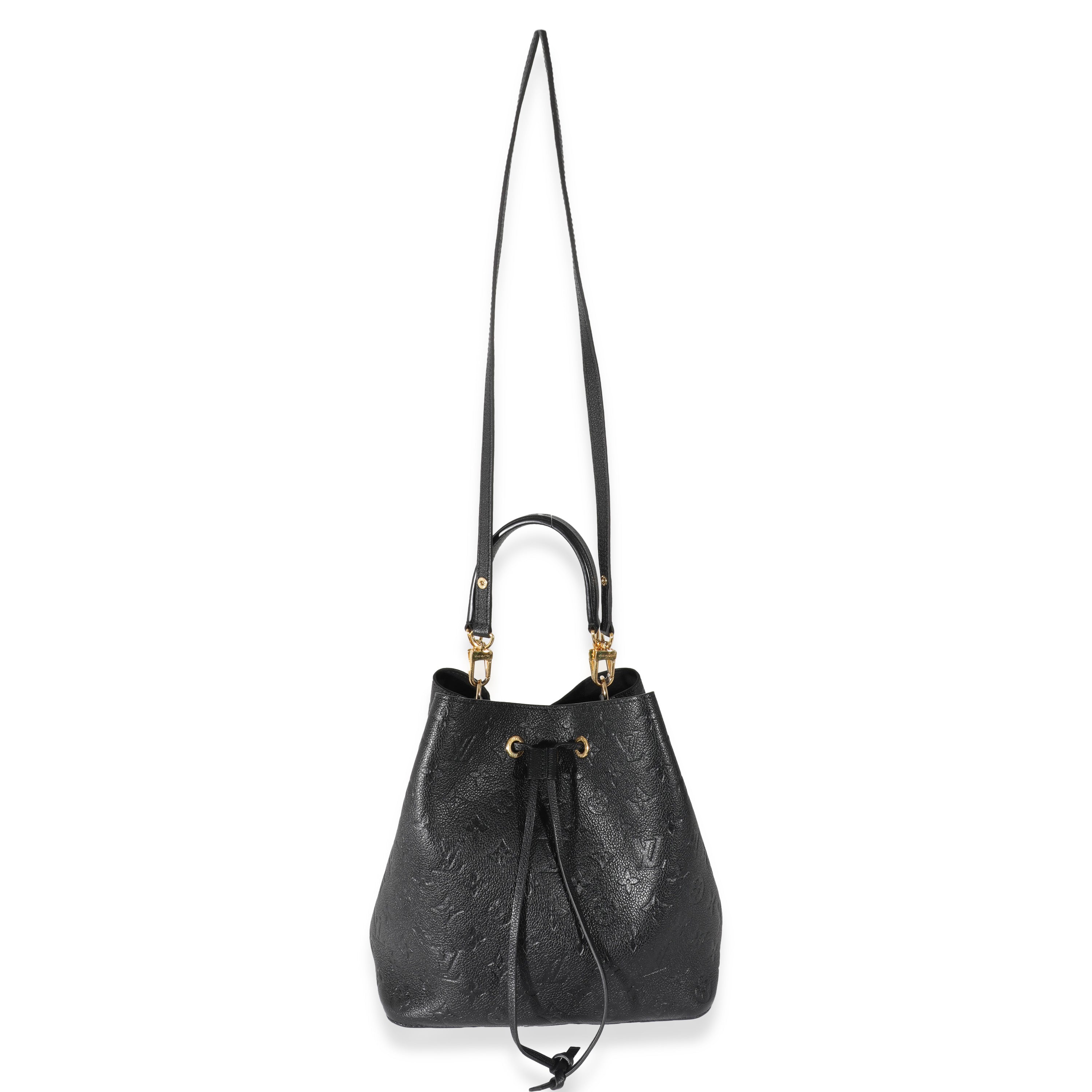 Louis Vuitton Louis Vuitton Black Empreinte NéoNoé MM