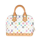 Louis Vuitton x Takashi Murakami White Monogram Multicolore Canvas Alma PM