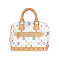 Louis Vuitton x Takashi Murakami White Monogram Multicolore Canvas Alma PM