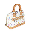 Louis Vuitton x Takashi Murakami White Monogram Multicolore Canvas Alma PM
