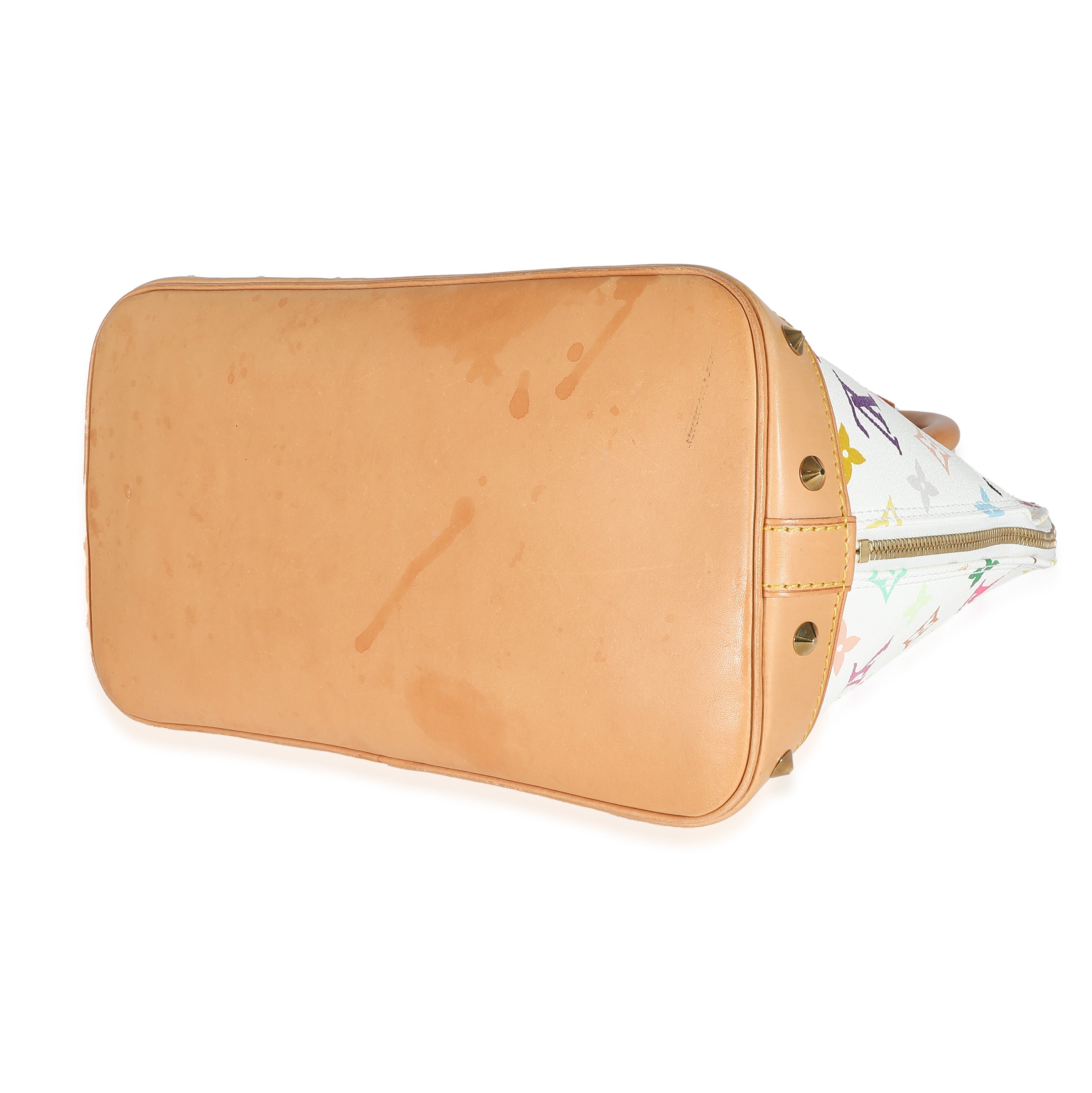 Louis Vuitton x Takashi Murakami White Monogram Multicolore Canvas Alma PM