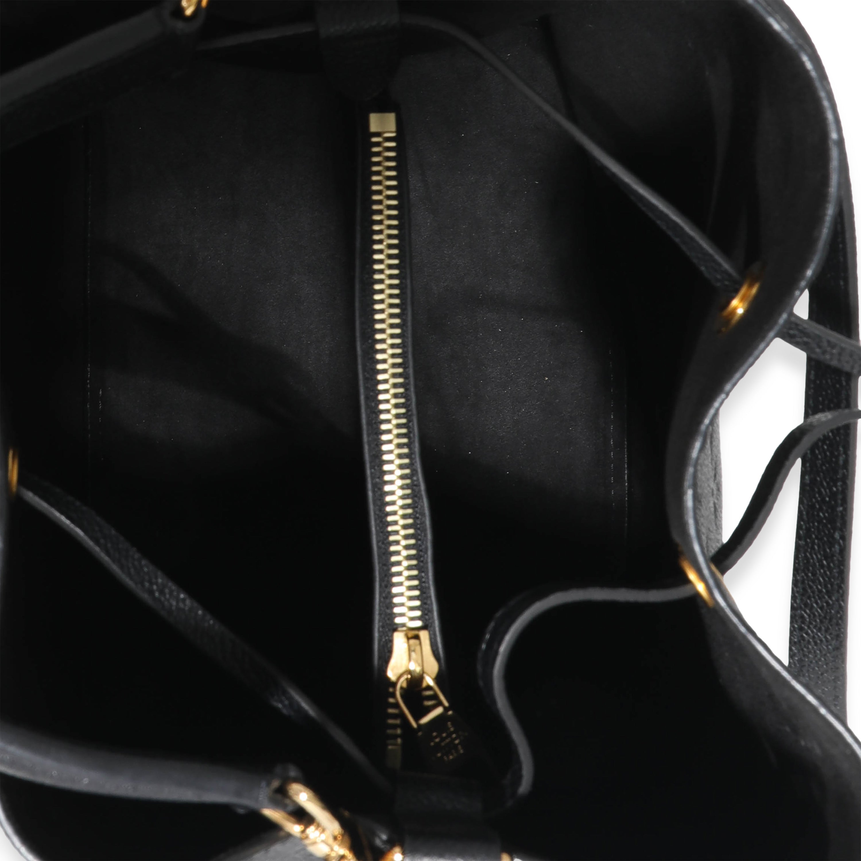 Louis Vuitton Louis Vuitton Black Monogram Empreinte NéoNoé MM