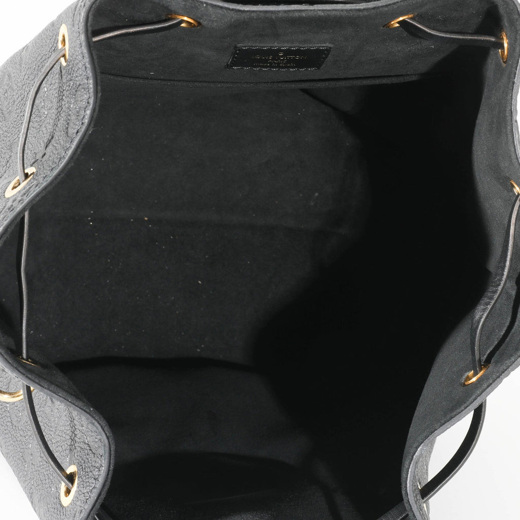 Louis Vuitton Louis Vuitton Black Empreinte Montsouris Backpack