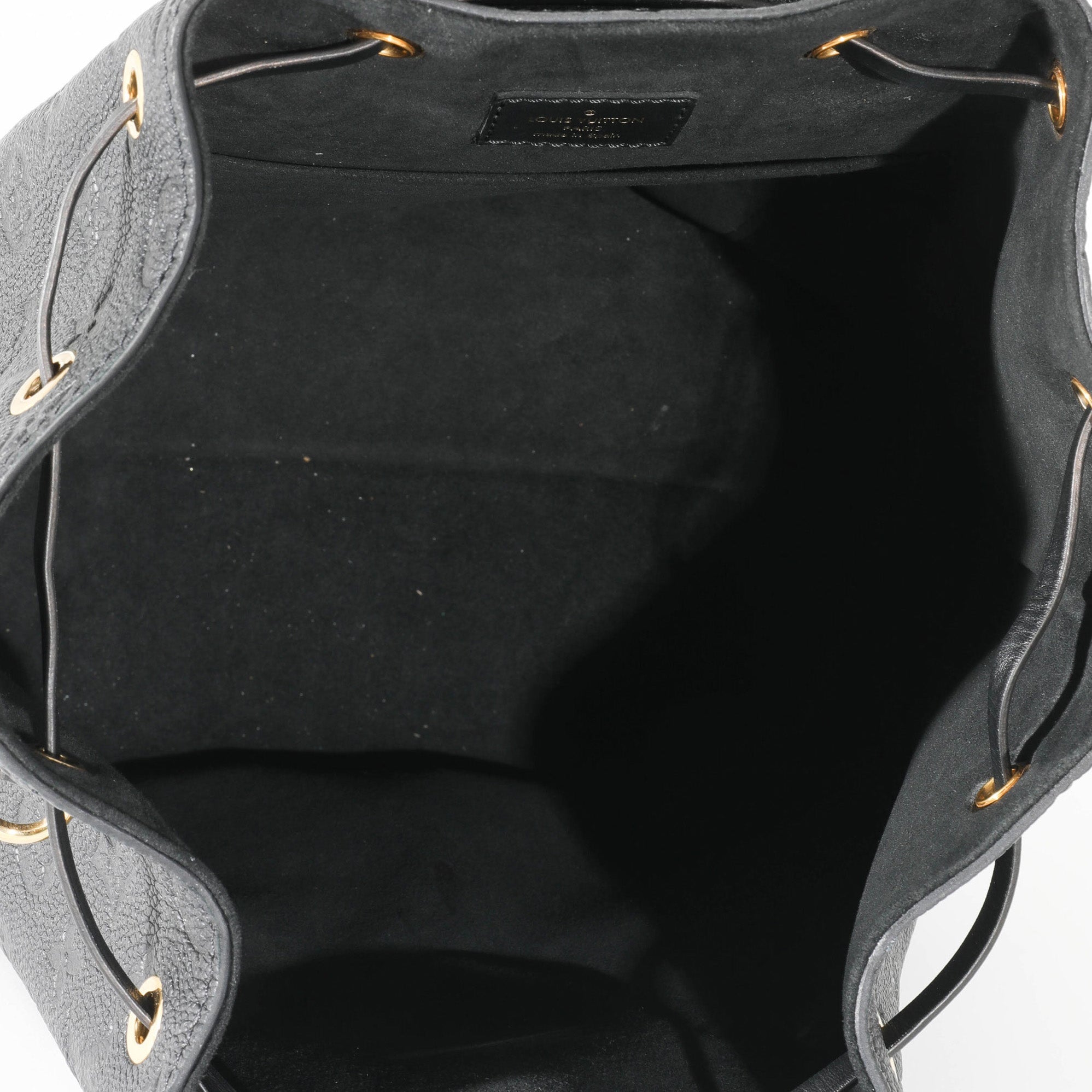 Louis Vuitton Louis Vuitton Black Empreinte Montsouris Backpack