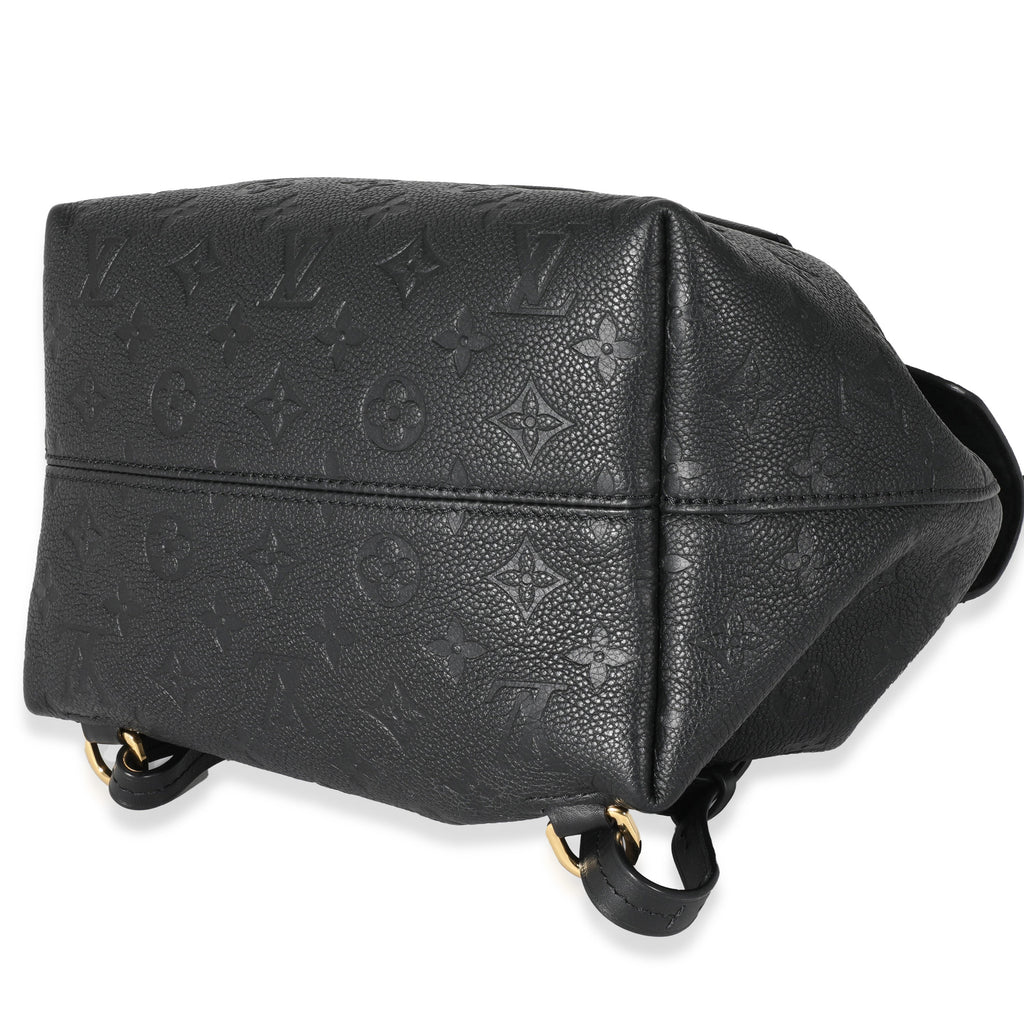 Louis Vuitton Louis Vuitton Black Empreinte Montsouris Backpack