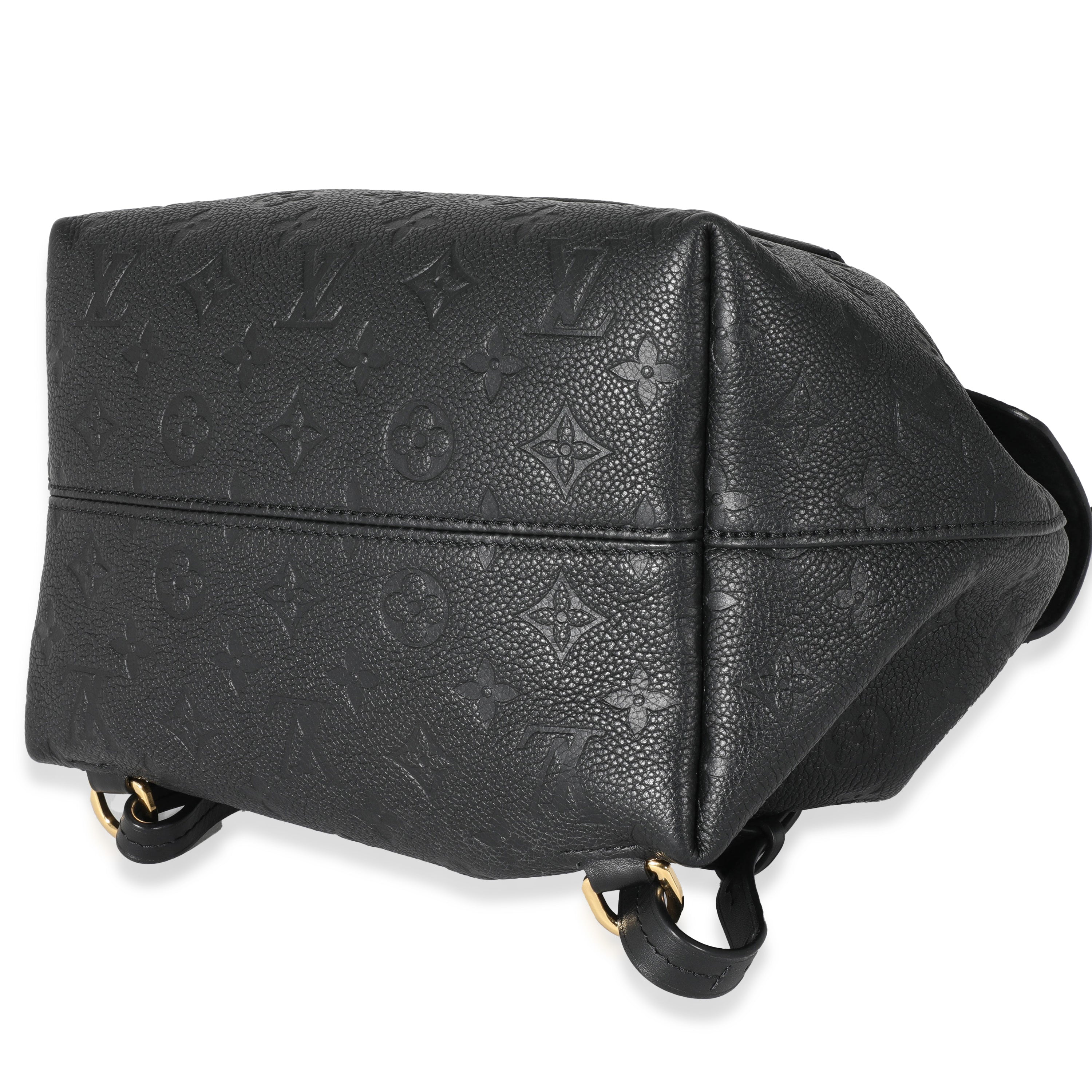 Louis Vuitton Louis Vuitton Black Empreinte Montsouris Backpack