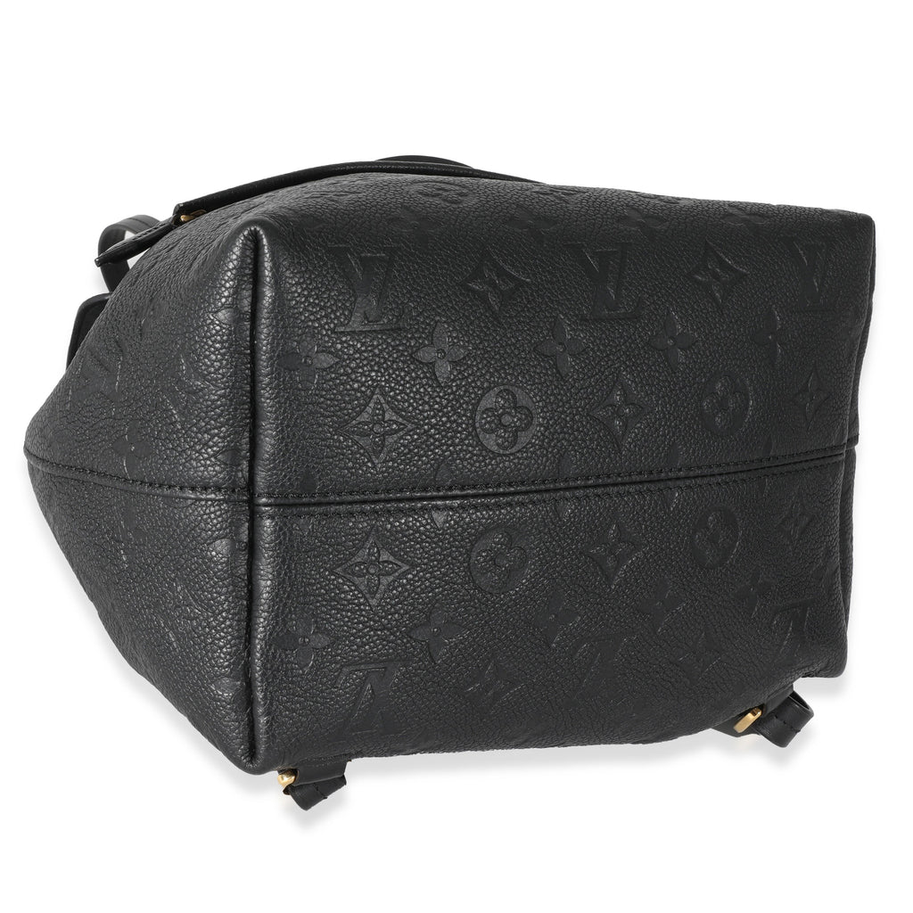 Louis Vuitton Louis Vuitton Black Empreinte Montsouris Backpack