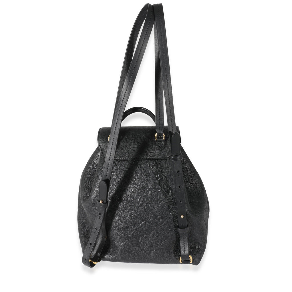 Louis Vuitton Louis Vuitton Black Empreinte Montsouris Backpack