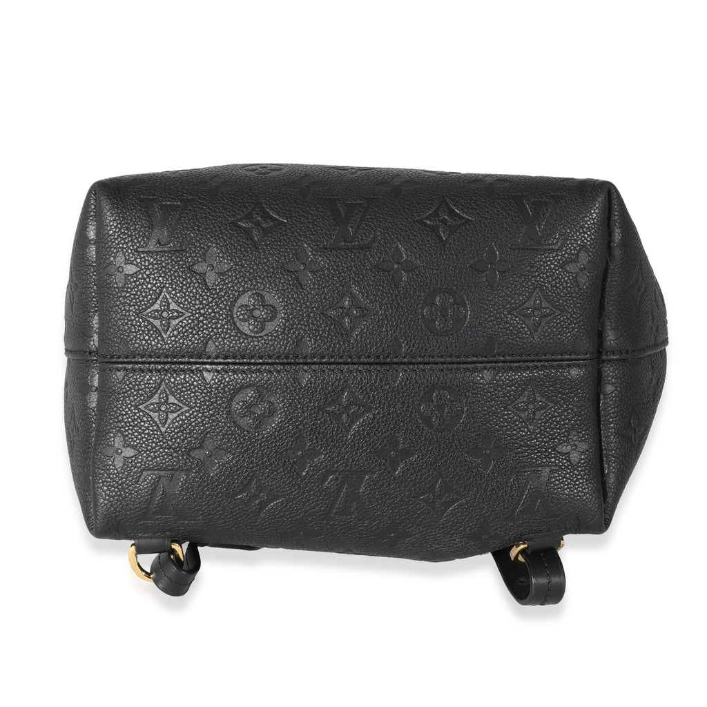 Louis Vuitton Louis Vuitton Black Empreinte Montsouris Backpack