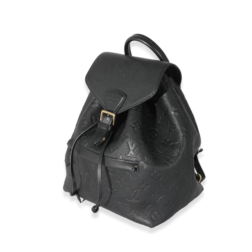 Louis Vuitton Louis Vuitton Black Empreinte Montsouris Backpack