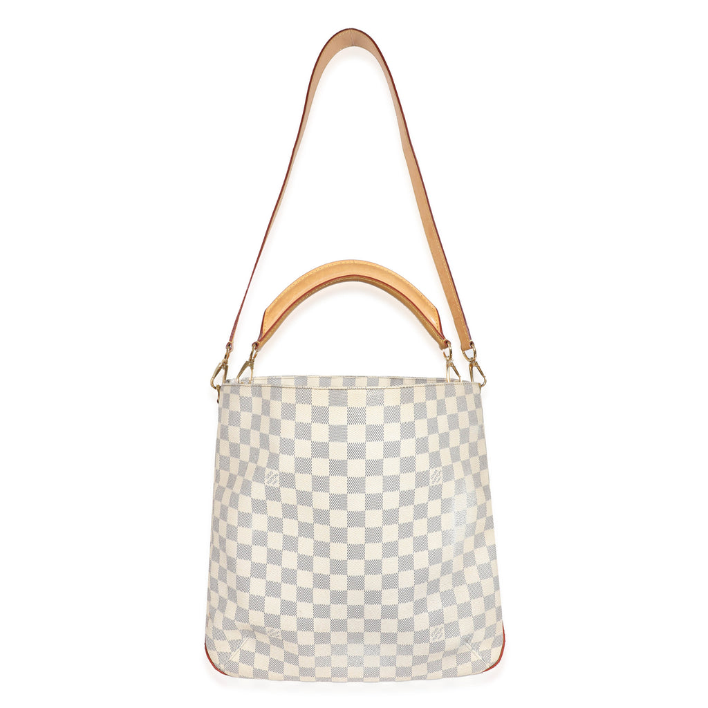 Louis Vuitton Louis Vuitton Damier Azur Canvas Soffi Hobo