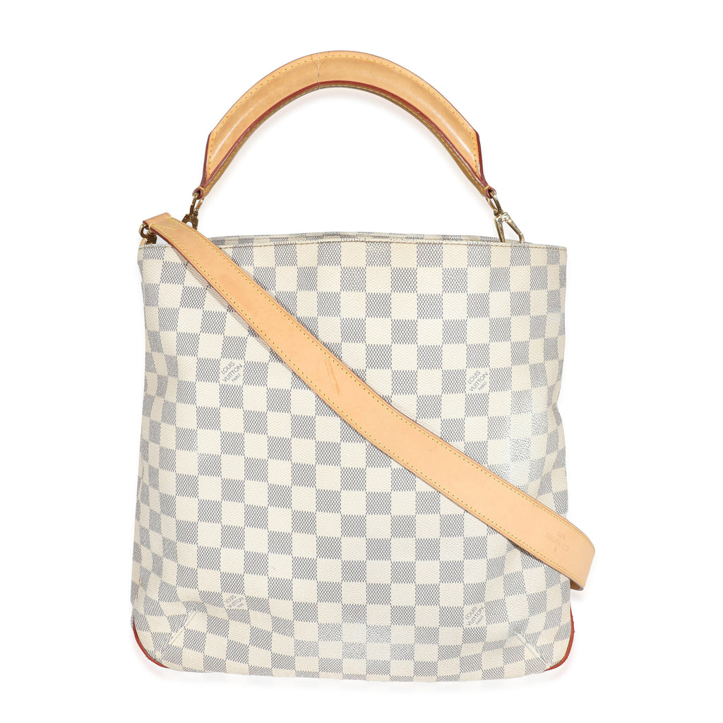 Louis Vuitton Louis Vuitton Damier Azur Canvas Soffi Hobo