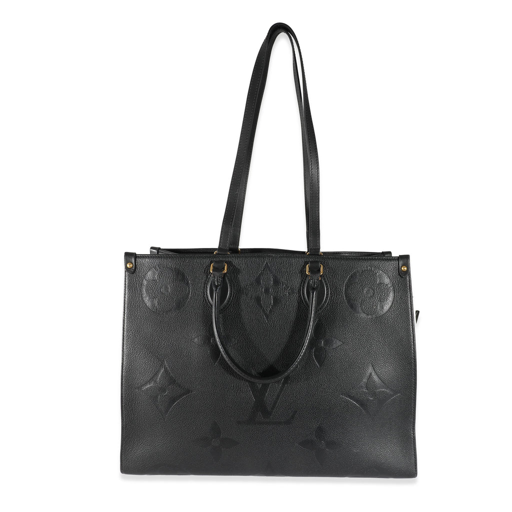 Louis Vuitton Black Monogram Empreinte Onthego GM