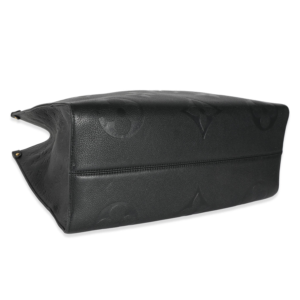 Louis Vuitton Black Monogram Empreinte Onthego GM