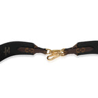 Louis Vuitton Louis Vuitton Black Monogram Canvas Bandoulière Strap
