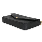 Louis Vuitton Louis Vuitton Black Monogram Empreinte Félicie Pochette