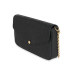 Louis Vuitton Louis Vuitton Black Monogram Empreinte Félicie Pochette