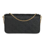 Louis Vuitton Louis Vuitton Black Monogram Empreinte Félicie Pochette
