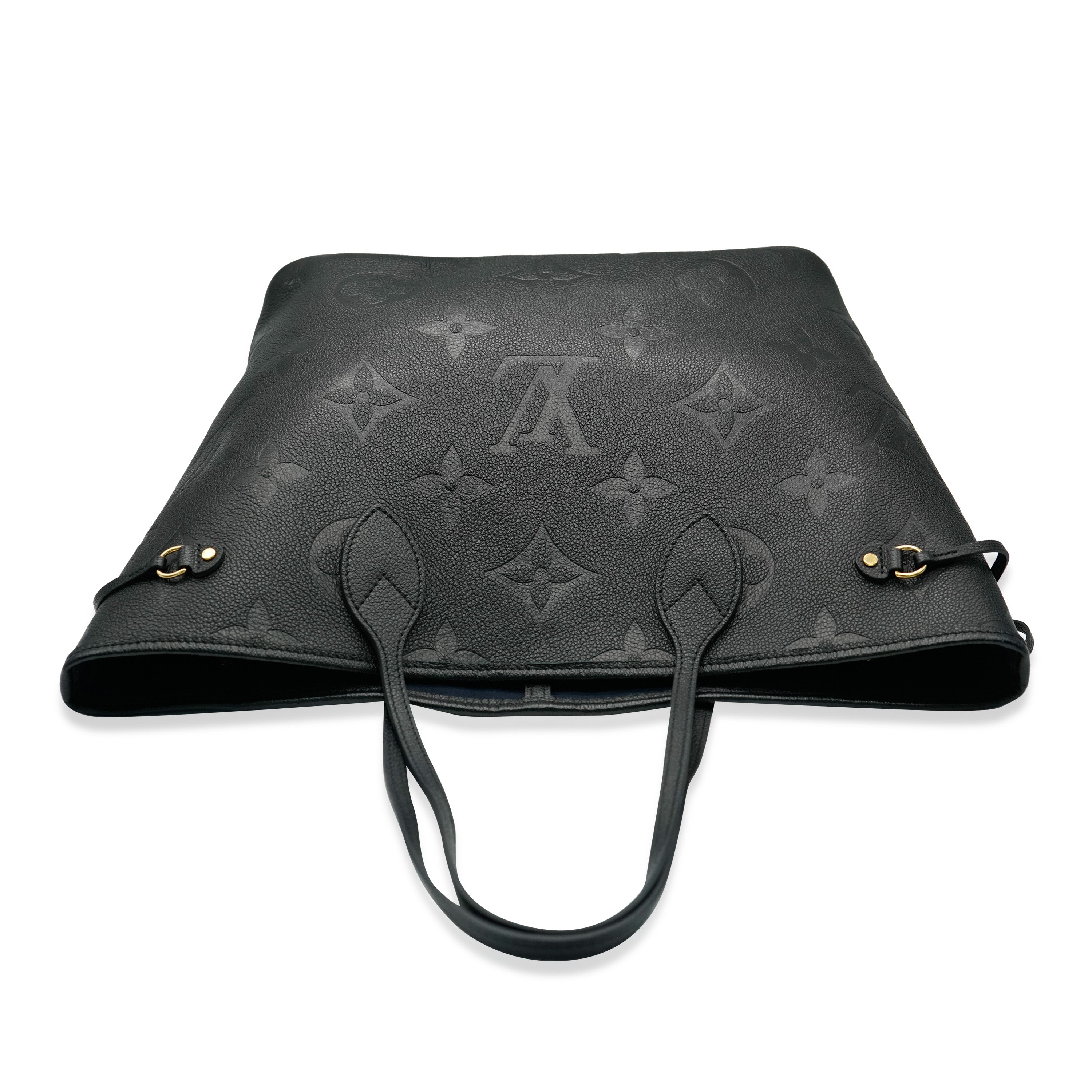 Louis Vuitton Louis Vuitton Black Monogram Empreinte Neverfull MM