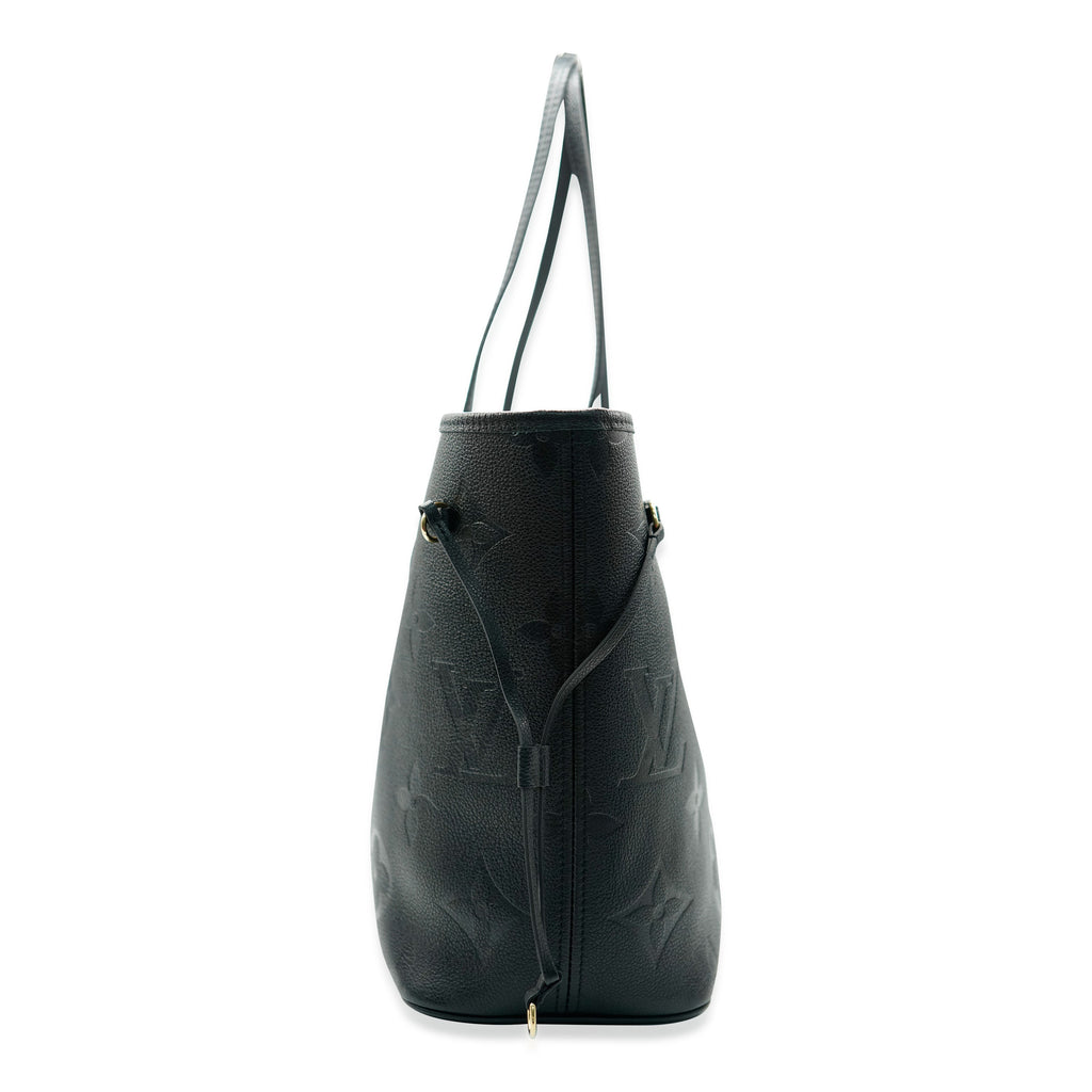 Louis Vuitton Louis Vuitton Black Monogram Empreinte Neverfull MM