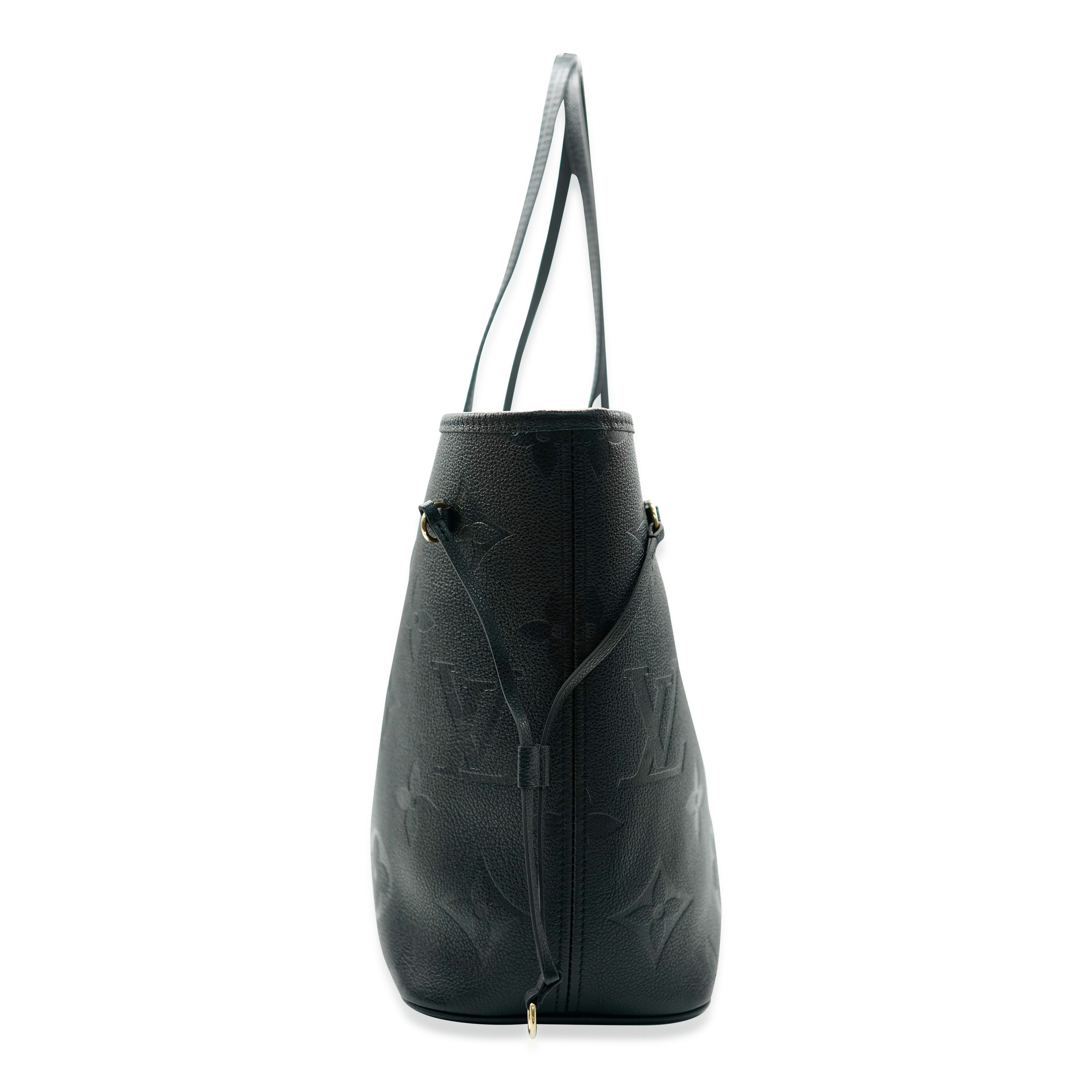 Louis Vuitton Louis Vuitton Black Monogram Empreinte Neverfull MM