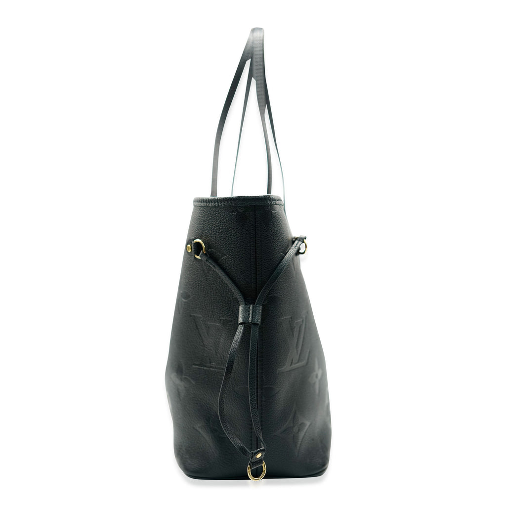 Louis Vuitton Louis Vuitton Black Monogram Empreinte Neverfull MM