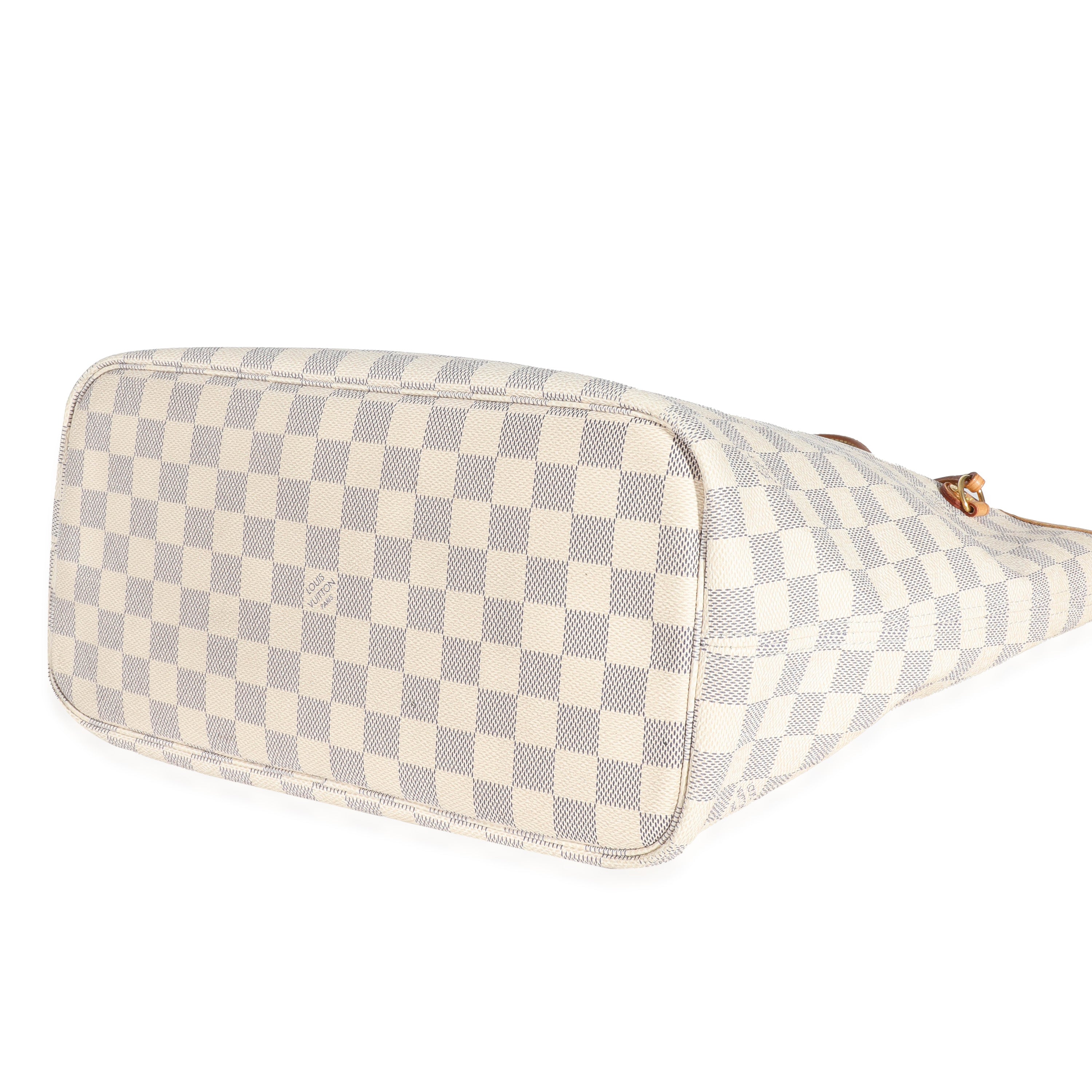 Louis Vuitton Louis Vuitton Damier Azur Canvas Neverfull MM