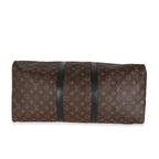 Louis Vuitton Louis Vuitton Monogram Macassar Keepall Bandoulière 55