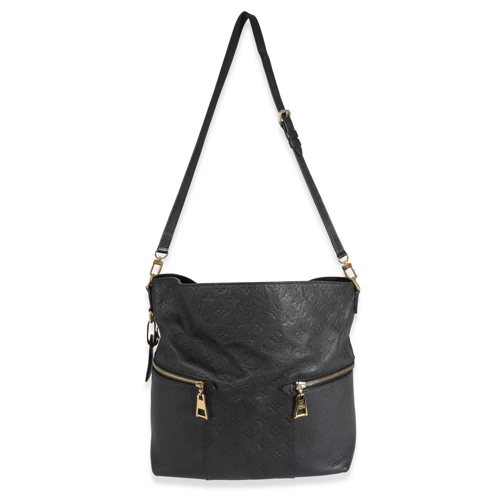Louis Vuitton Louis Vuitton Black Monogram Empreinte Mélie