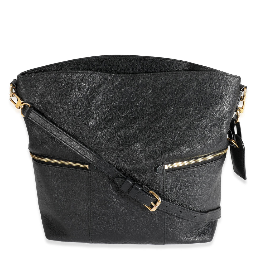 Louis Vuitton Louis Vuitton Black Monogram Empreinte Mélie