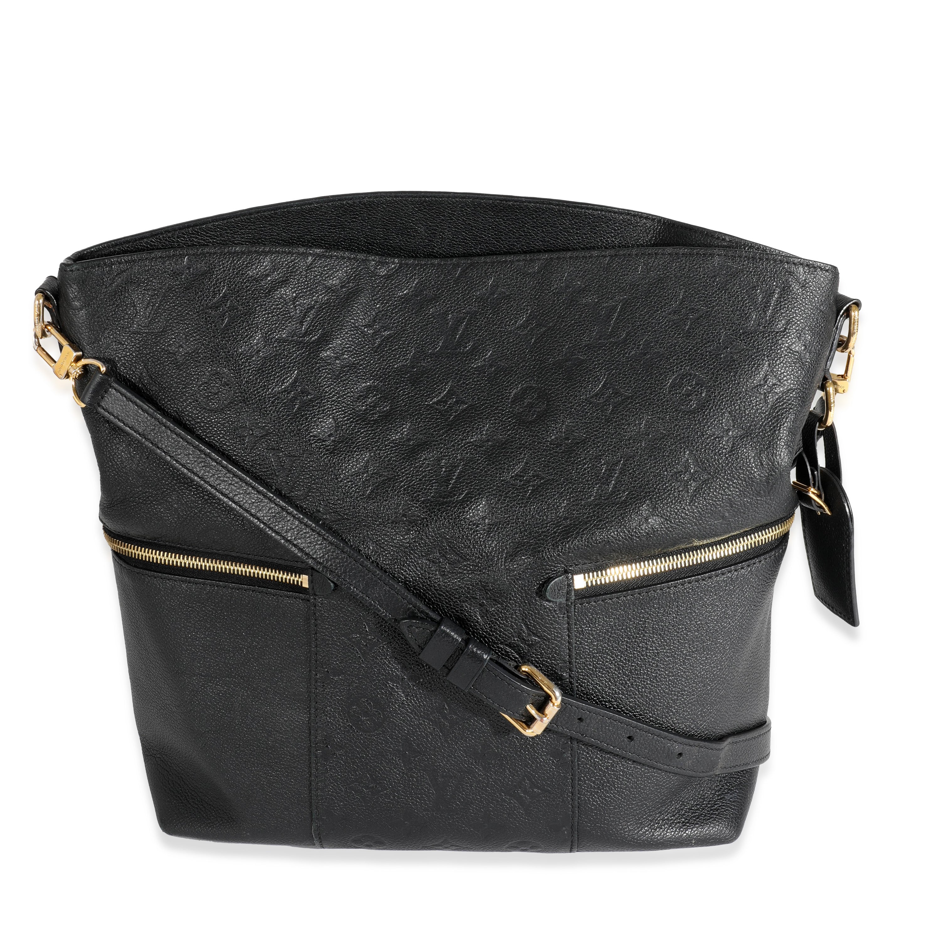 Louis Vuitton Louis Vuitton Black Monogram Empreinte Mélie