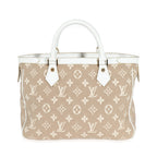 Louis Vuitton Louis Vuitton Blanc Monogram Jacquard Sabbia Cabas MM