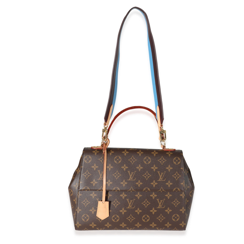 Louis Vuitton Louis Vuitton Monogram Canvas Blue Glacial Cluny MM