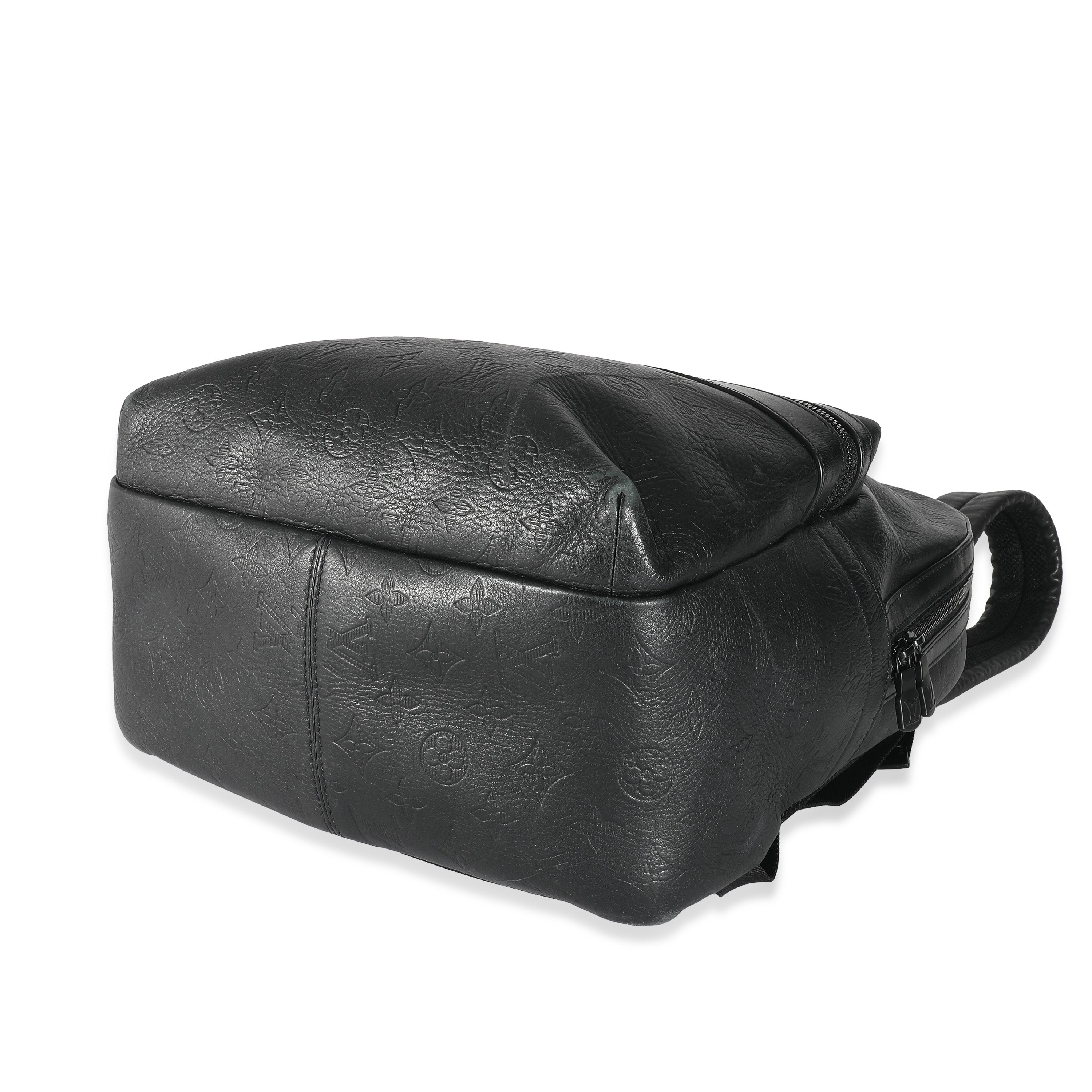 Louis Vuitton Louis Vuitton Black Monogram Shadow Sprinter Backpack