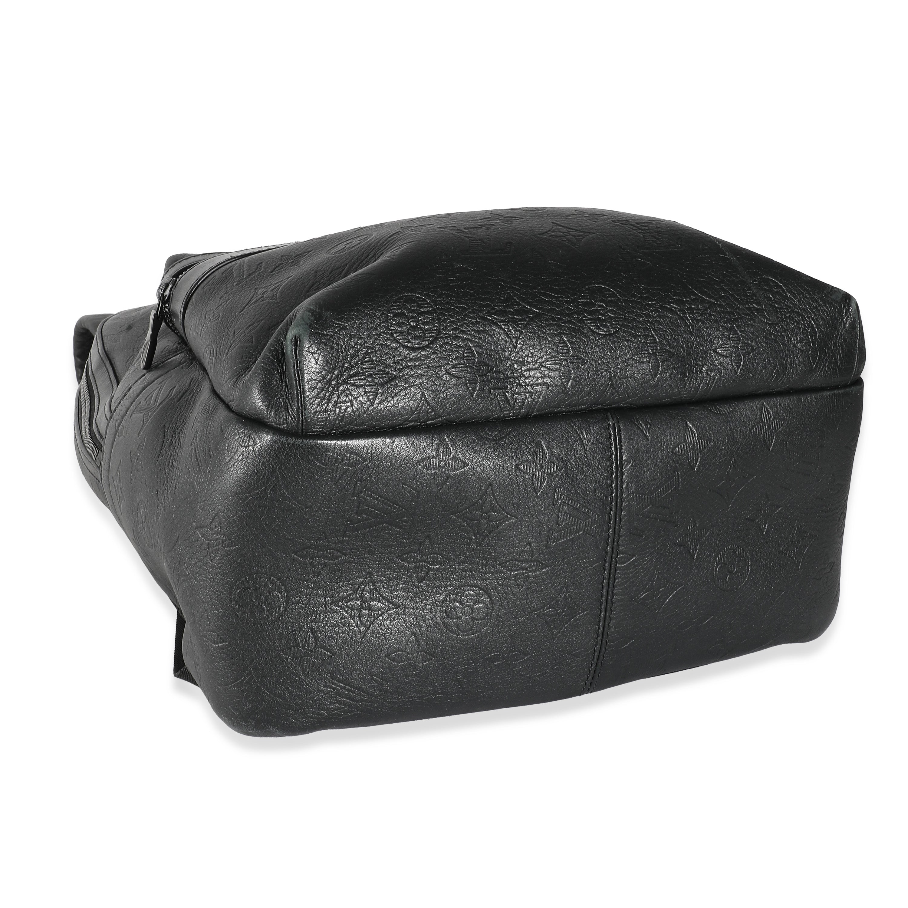 Louis Vuitton Louis Vuitton Black Monogram Shadow Sprinter Backpack