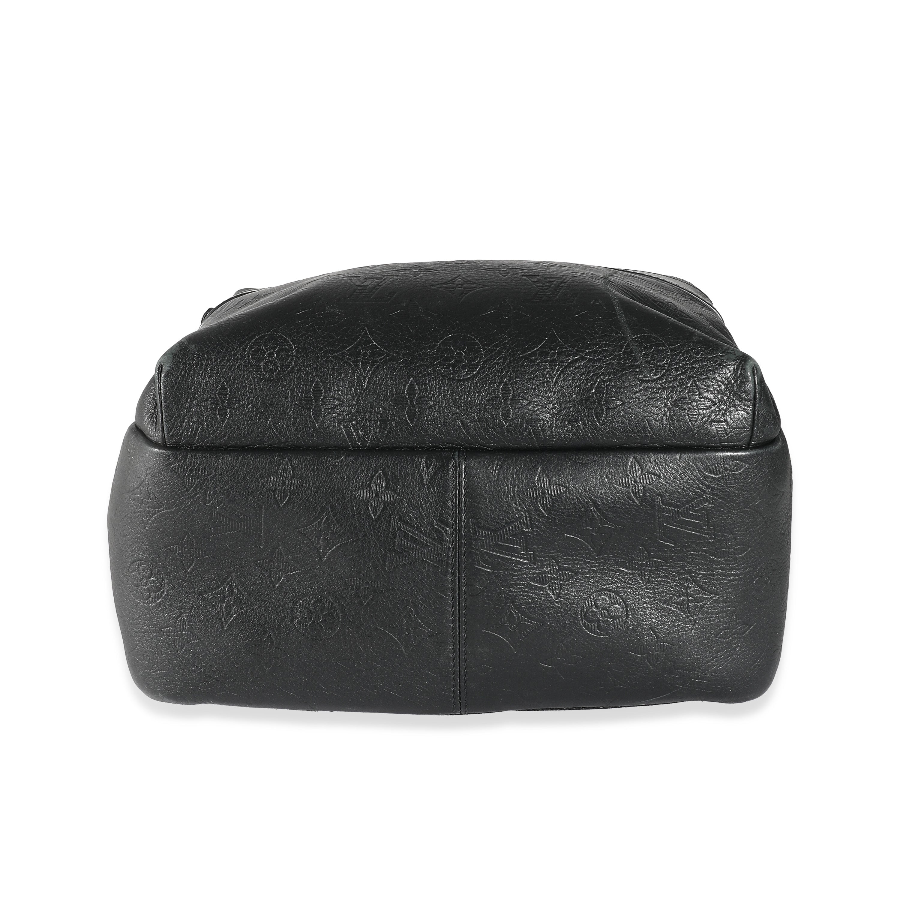 Louis Vuitton Louis Vuitton Black Monogram Shadow Sprinter Backpack