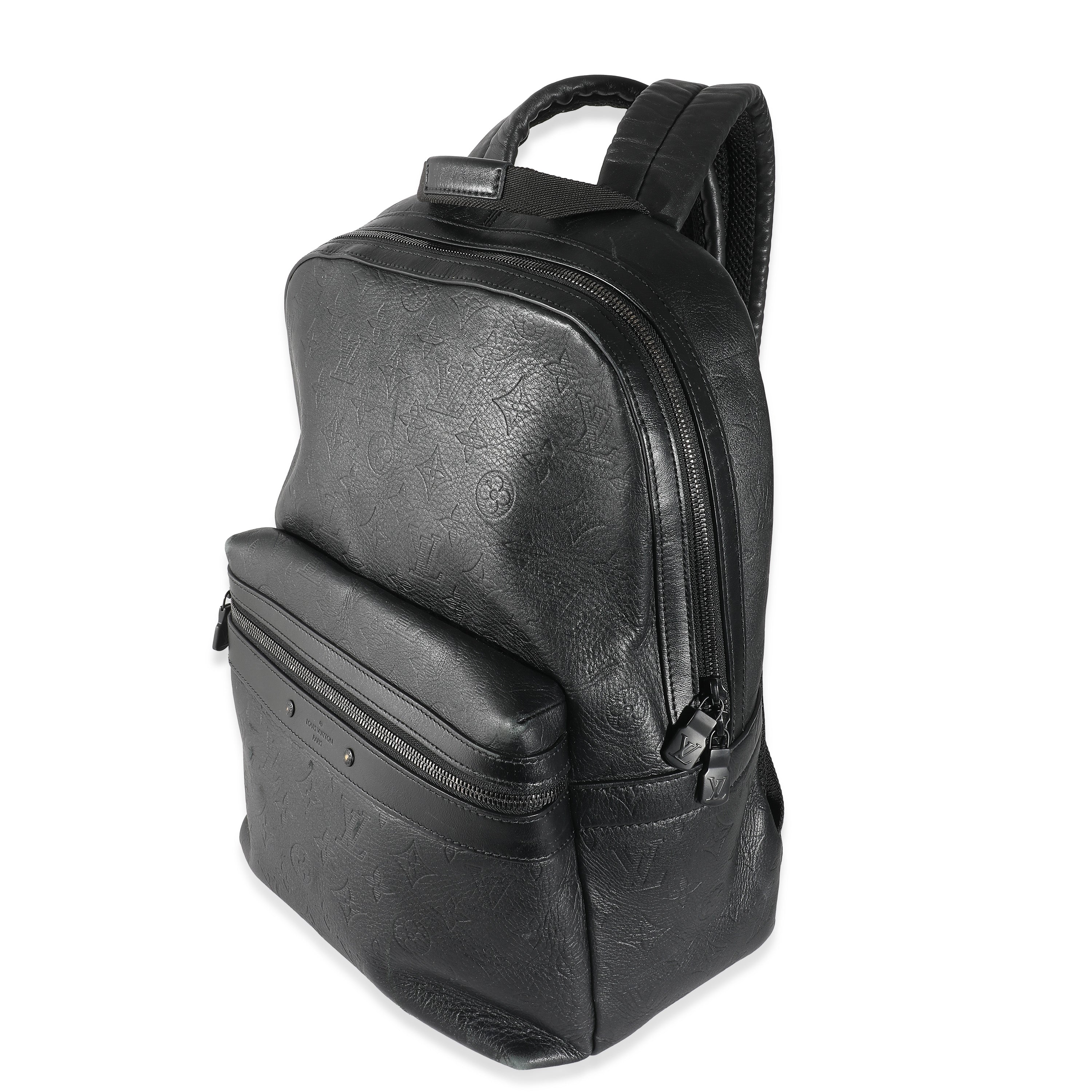Louis Vuitton Louis Vuitton Black Monogram Shadow Sprinter Backpack