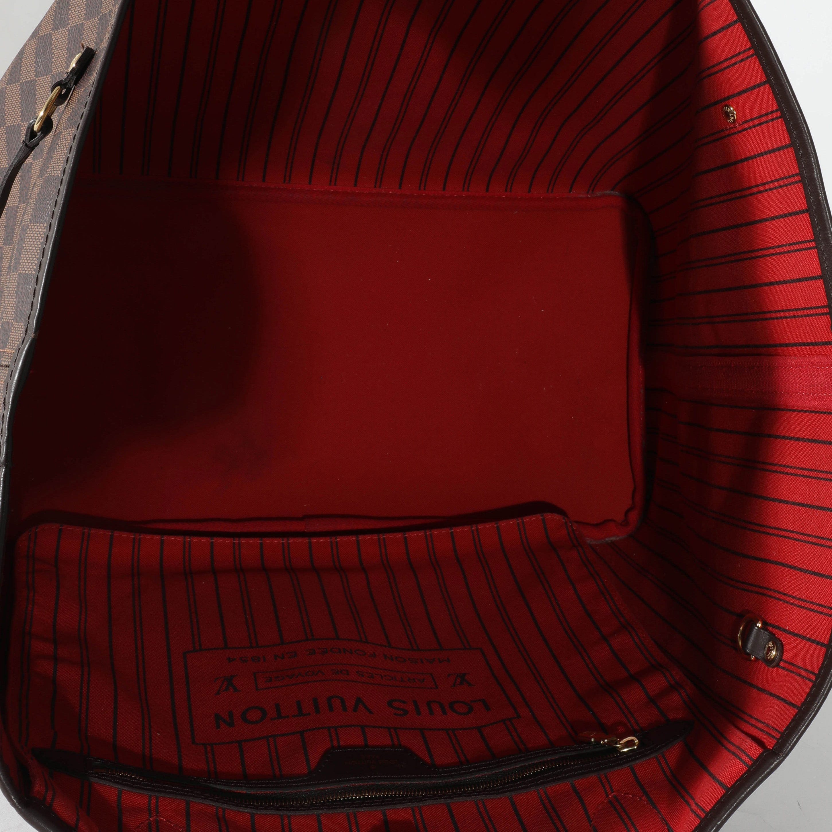 Louis Vuitton Louis Vuitton Damier Ebene Canvas Neverfull GM
