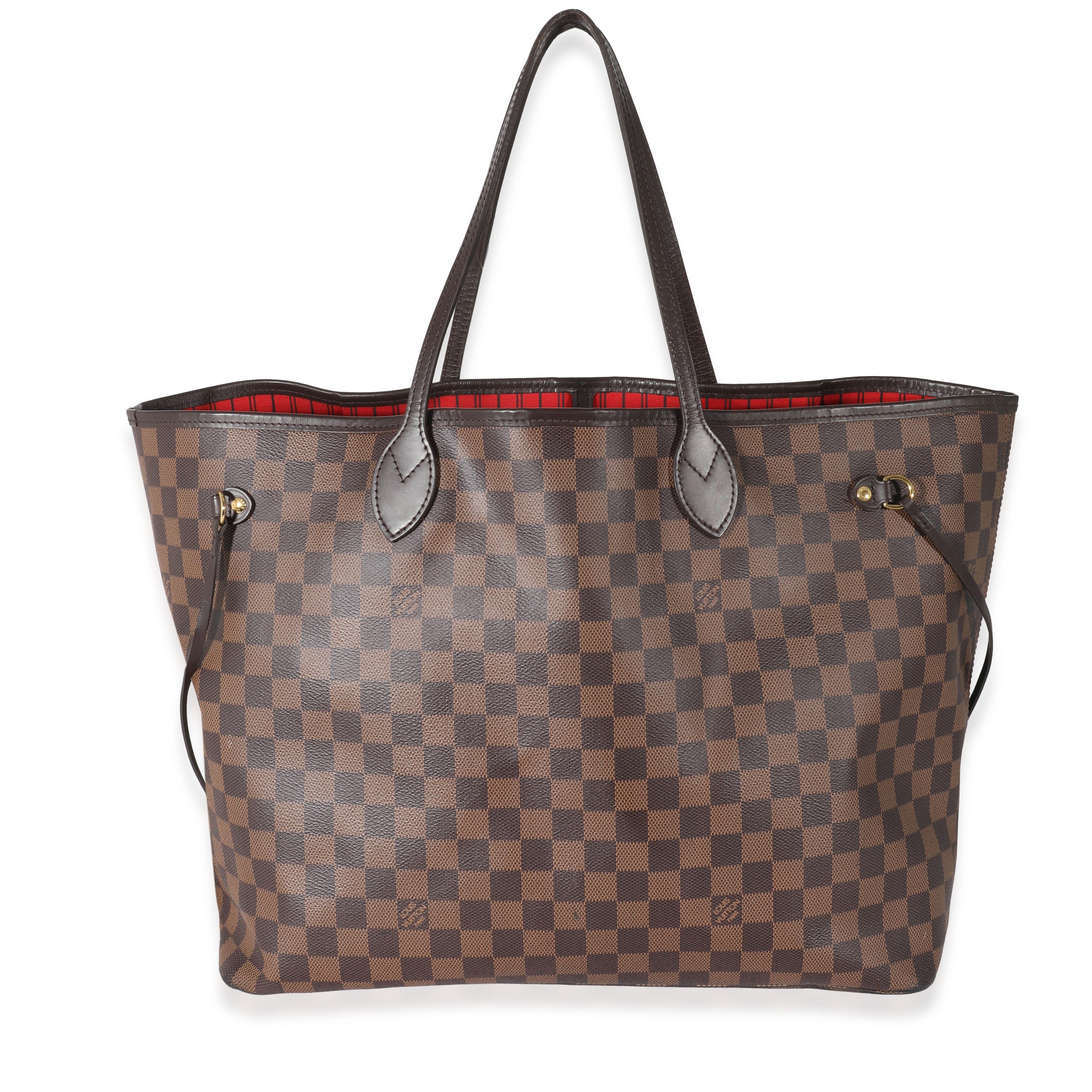 Louis Vuitton Louis Vuitton Damier Ebene Canvas Neverfull GM